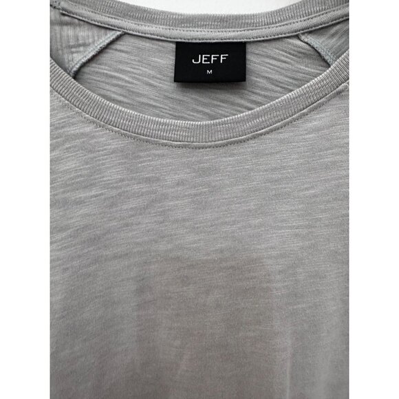 THE EASTWAY RAGLAN TEE IN VINTAGE GREY Size Medium - Picture 2 of 3